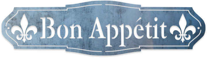 Bon Appétit Metal Wall Decor