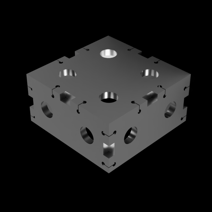 Copy of Maker Block - 4"x4"x2" - UMT/GMT Attachment