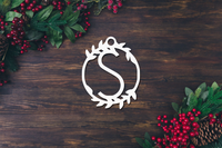 Thumbnail for Personalized Monogram Christmas Ornament - Custom Holiday Decoration
