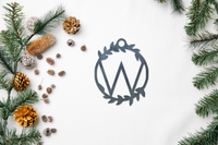 Thumbnail for Personalized Monogram Christmas Ornament - Custom Holiday Decoration