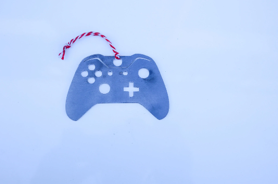 Video Game Controller Christmas Ornament - FREE SHIPPING, Stocking Stuffer, Holiday Gift, Tree