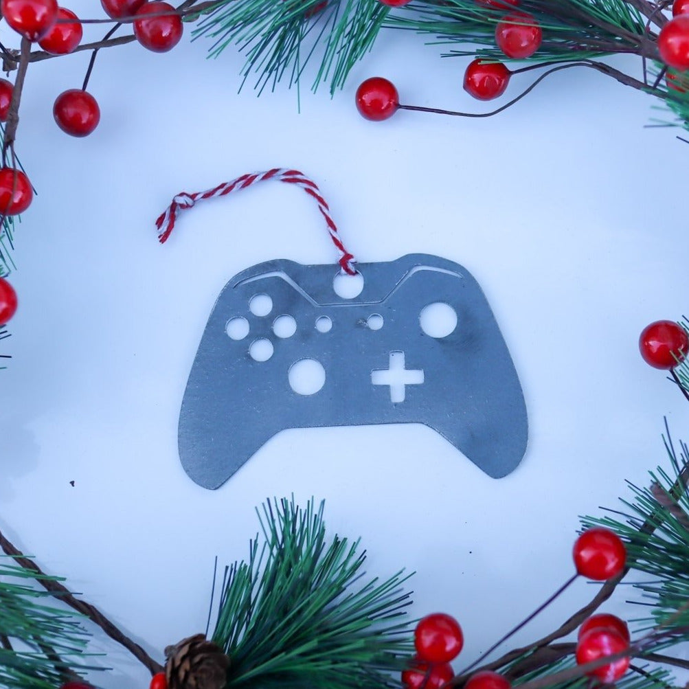 Gaming Controller Christmas Ornament - Holiday Stocking Stuffer Gift - Tree Home Decor